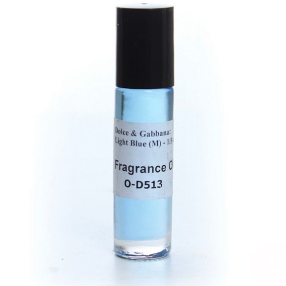 1/3 Oz Bottle Light Blue Men’s Fragrance Body Oil - Picture 1 of 5